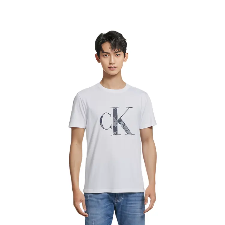 Футболка SS23 Fork 90 Series мужская белая Calvin Klein, белый — фото 3