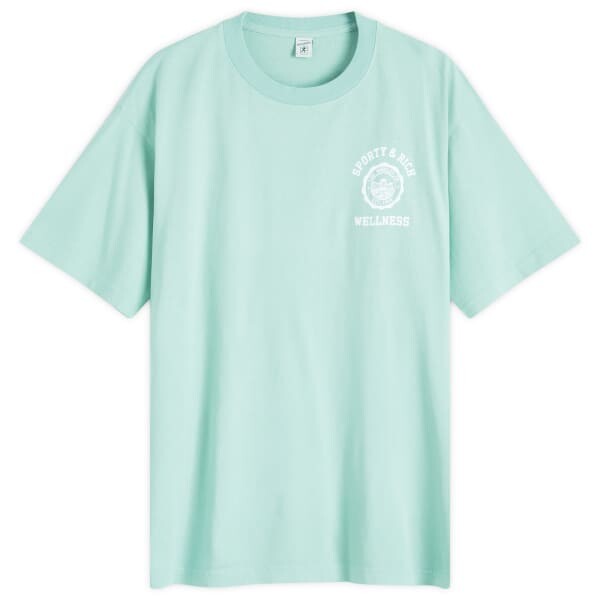 

Футболка с эмблемой Sporty & Rich, белый