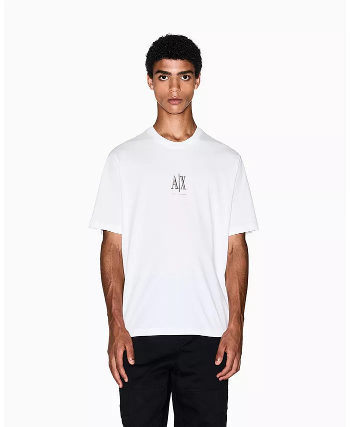 

Мужская футболка S с логотипом A|X Armani Exchange, загар/бежевый