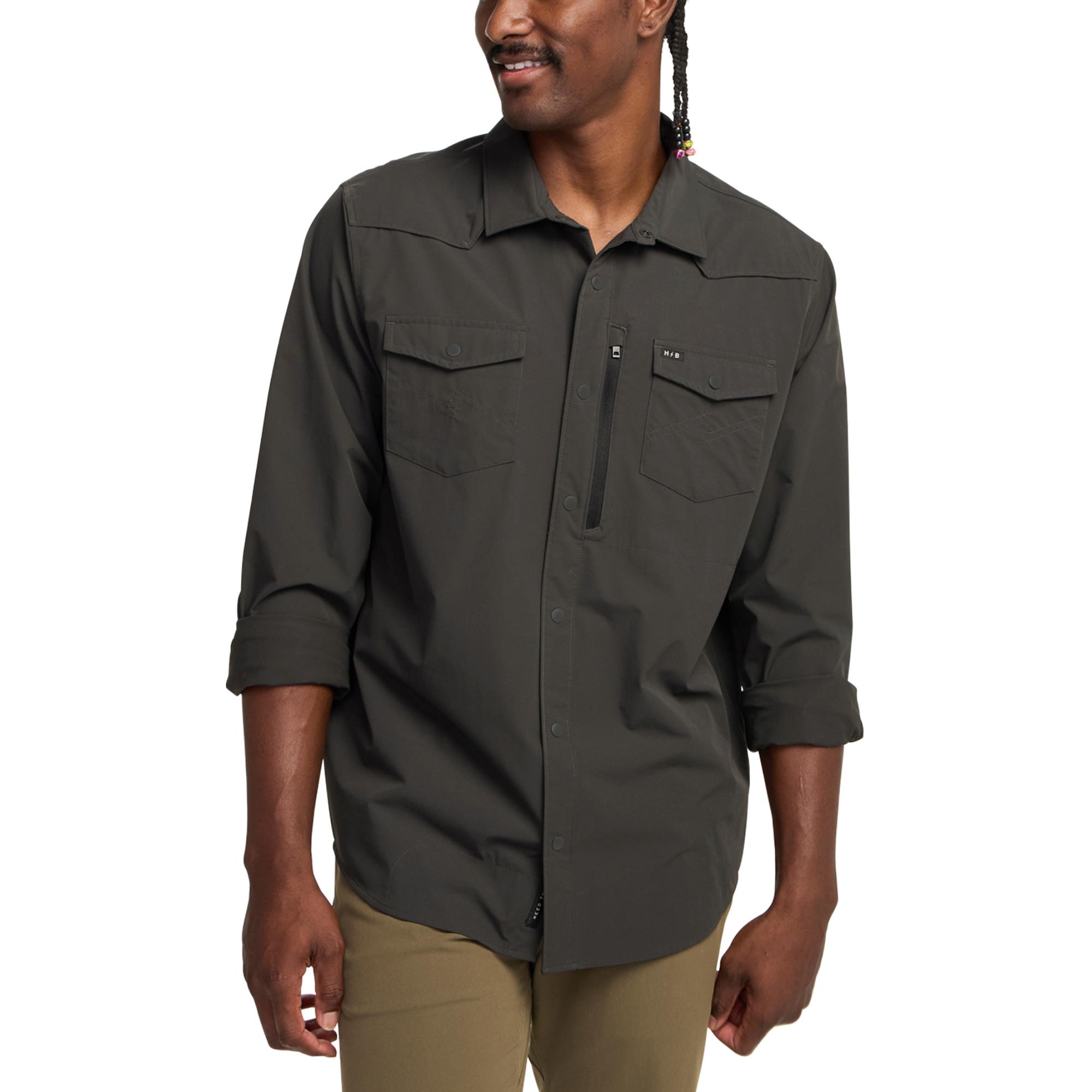 

Мужская рубашка с длинным рукавом Emerger Tech Howler Brothers, Antique Black