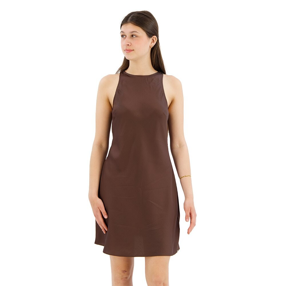 

Платье Superdry Satin Racer Sleeveless Short, коричневый
