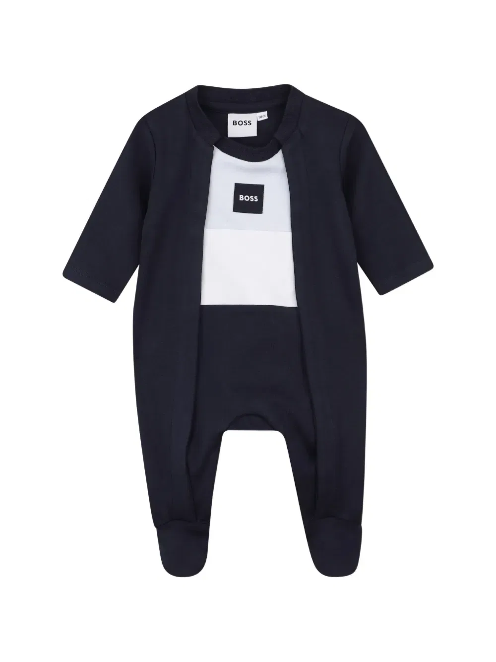 Комплект для новорожденных BOSS Kidswear, темно-синий — фото 3