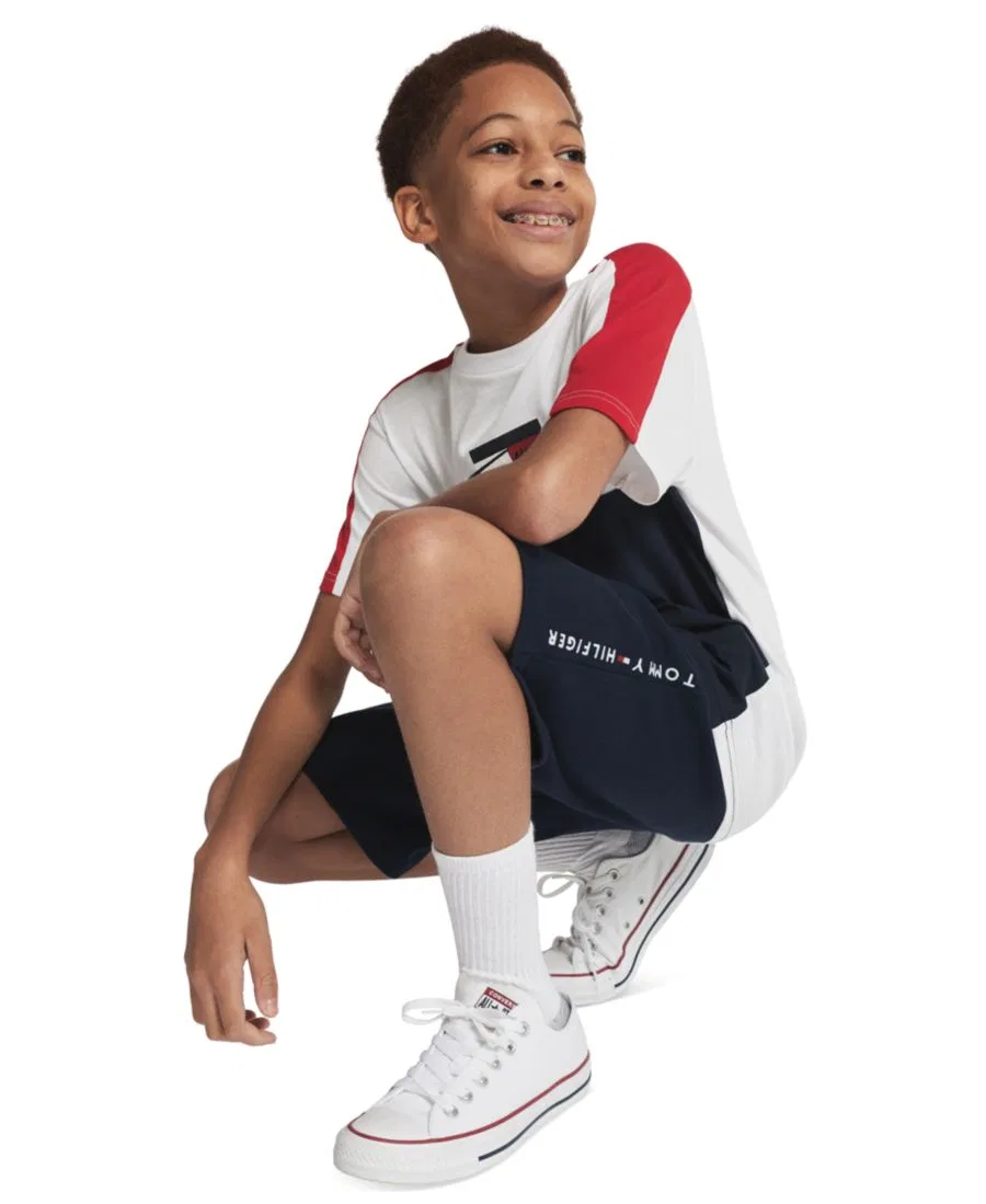 Футболка с коротким рукавом Signature Sport Tommy Hilfiger, Fresh White — фото 3