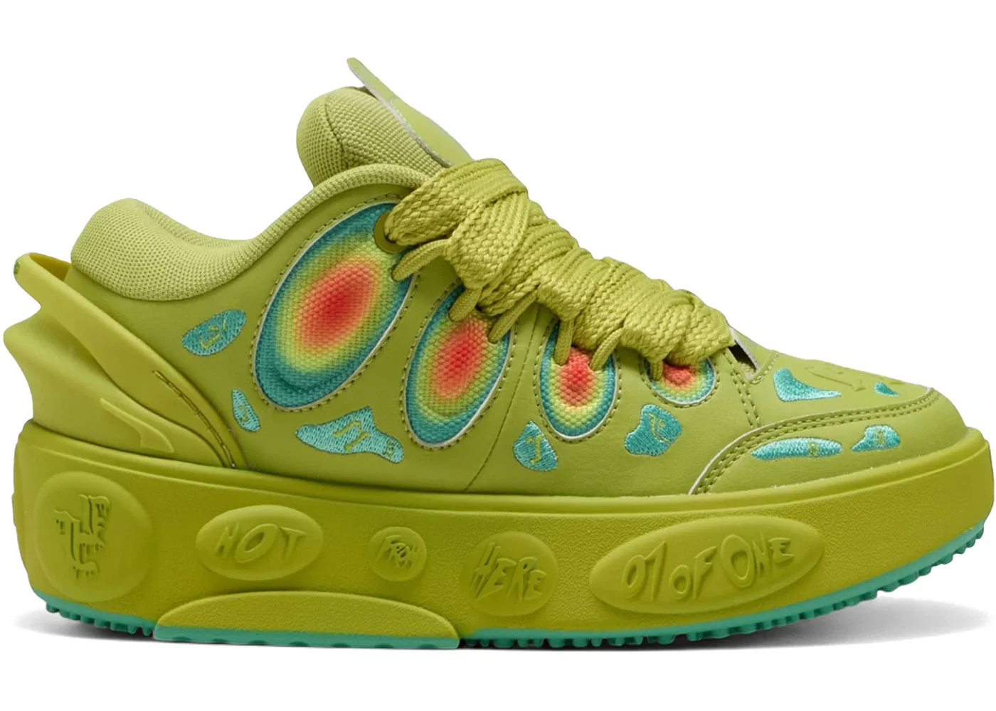 Детские кроссовки Lifestyle Puma LaMelo Ball LaFrancé, Sea Kelp/Jade Frost