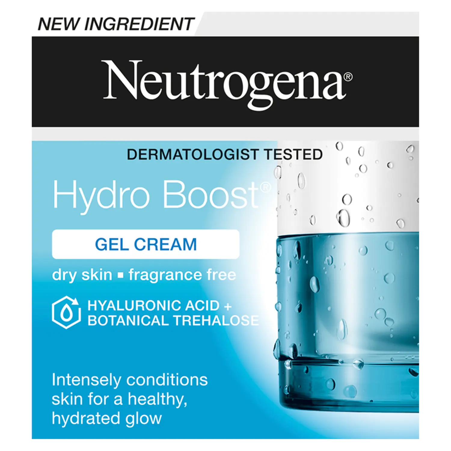 Крем для лица Neutrogena — Hydro Boost увлажняющий гель- для сухой кожи, 50 мл — фото 3