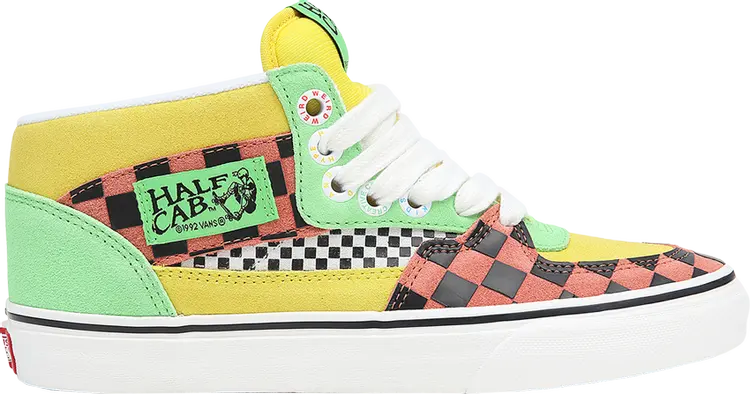 

Кеды Vans Tierra Whack x Half Cab Multi Checkerboard, разноцветный