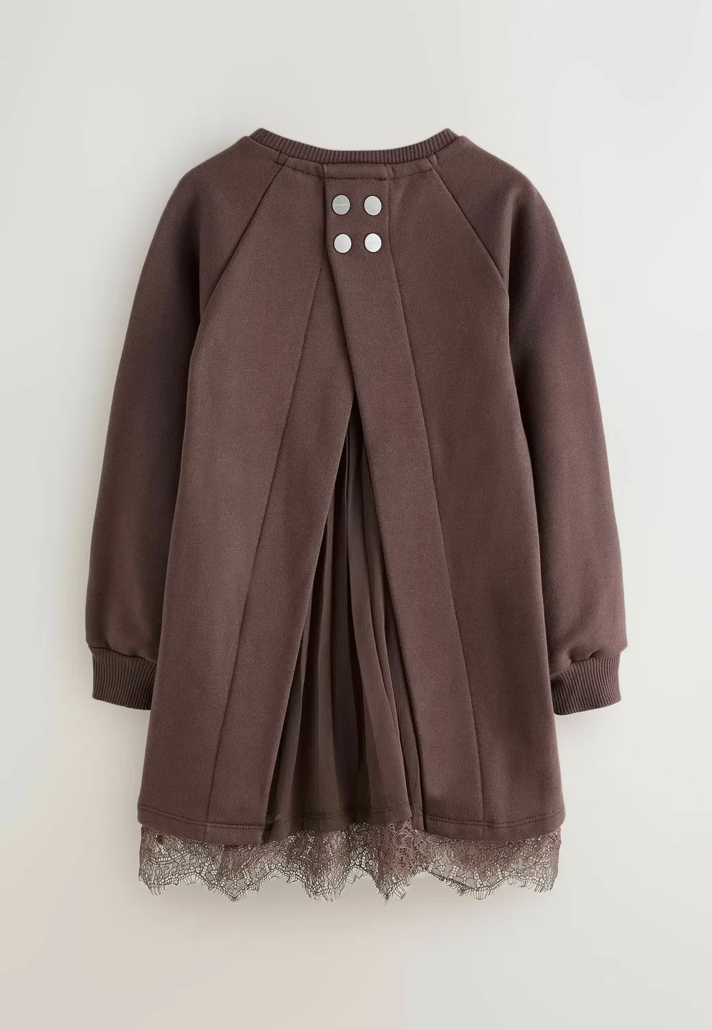 Кружевное спортивное платье Lee - повседневное платье Smallsaints, Dark Brown — фото 2