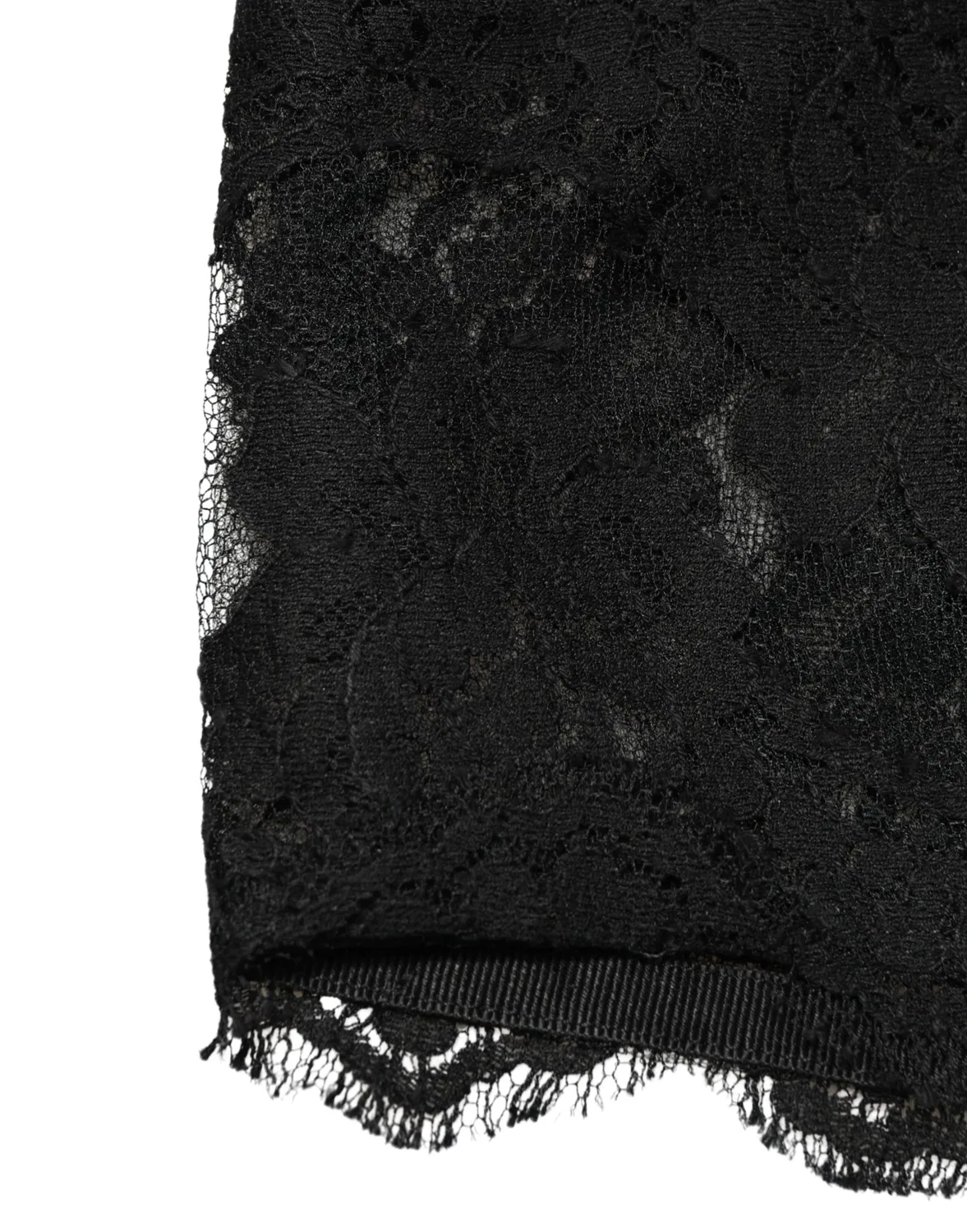 Женский бюстгальтер-бандо с кружевом Bandeau Dolce & Gabbana, Black