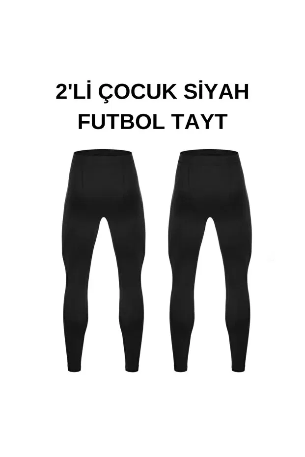 Детские леггинсы спортивные Generic Brands, Black
