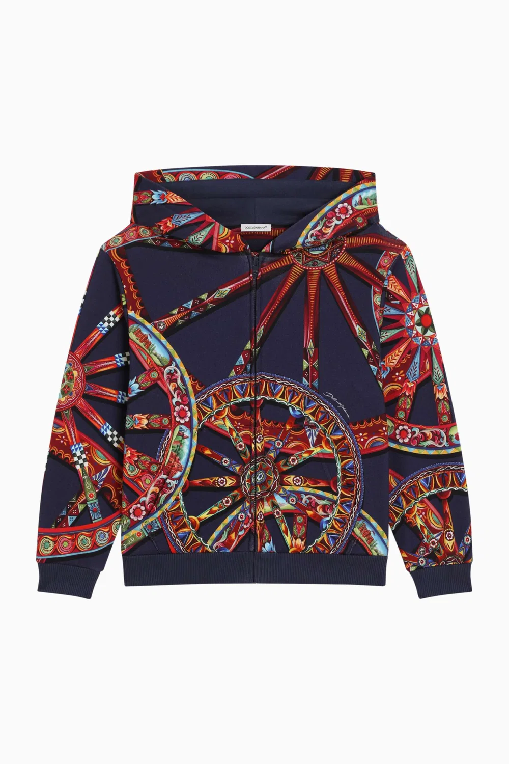 Свитшот с принтом Carretto Dolce & Gabbana