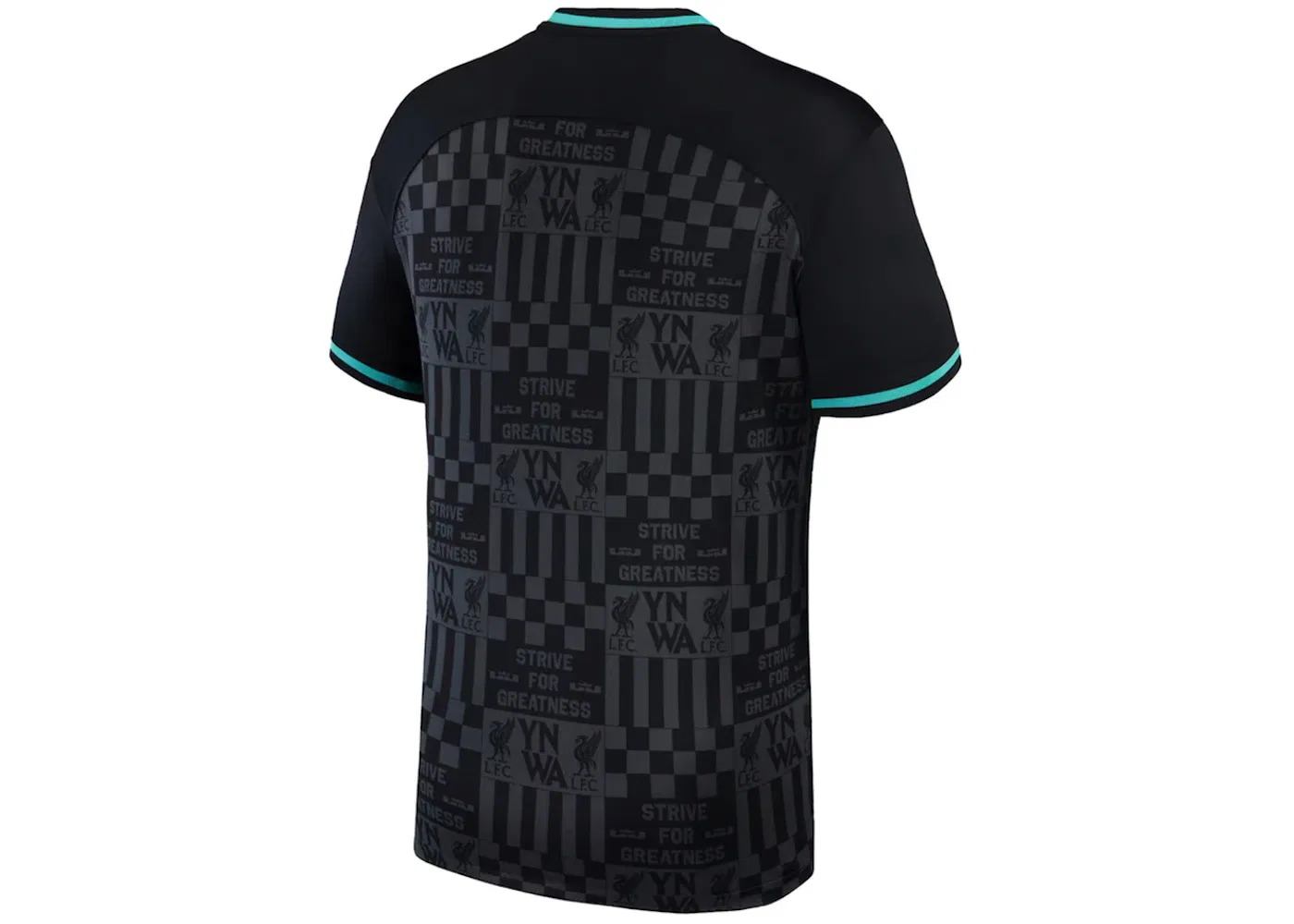 Мужская футболка с принтом Liverpool x LeBron James Jersey Nike, Black — фото 2