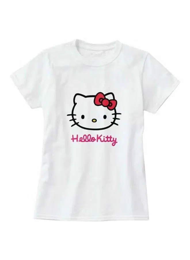 Футболка с принтом Hello Kitty 1St Piece, белый — фото 3