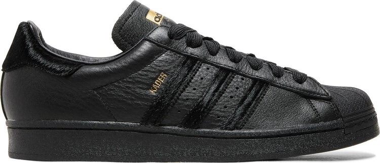 

Кроссовки Adidas Kader Sylla x Superstar ADV 'Monochrome Black', черный