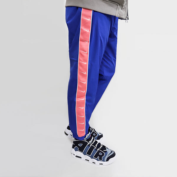 Спортивные брюки как m nsw swoosh брюки сбоку спортивные длинные брюки Nike, синий — фото 4