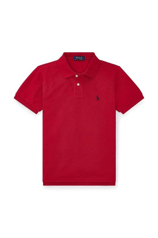 

Детская футболка-поло 134-176 см. Polo Ralph Lauren, красный