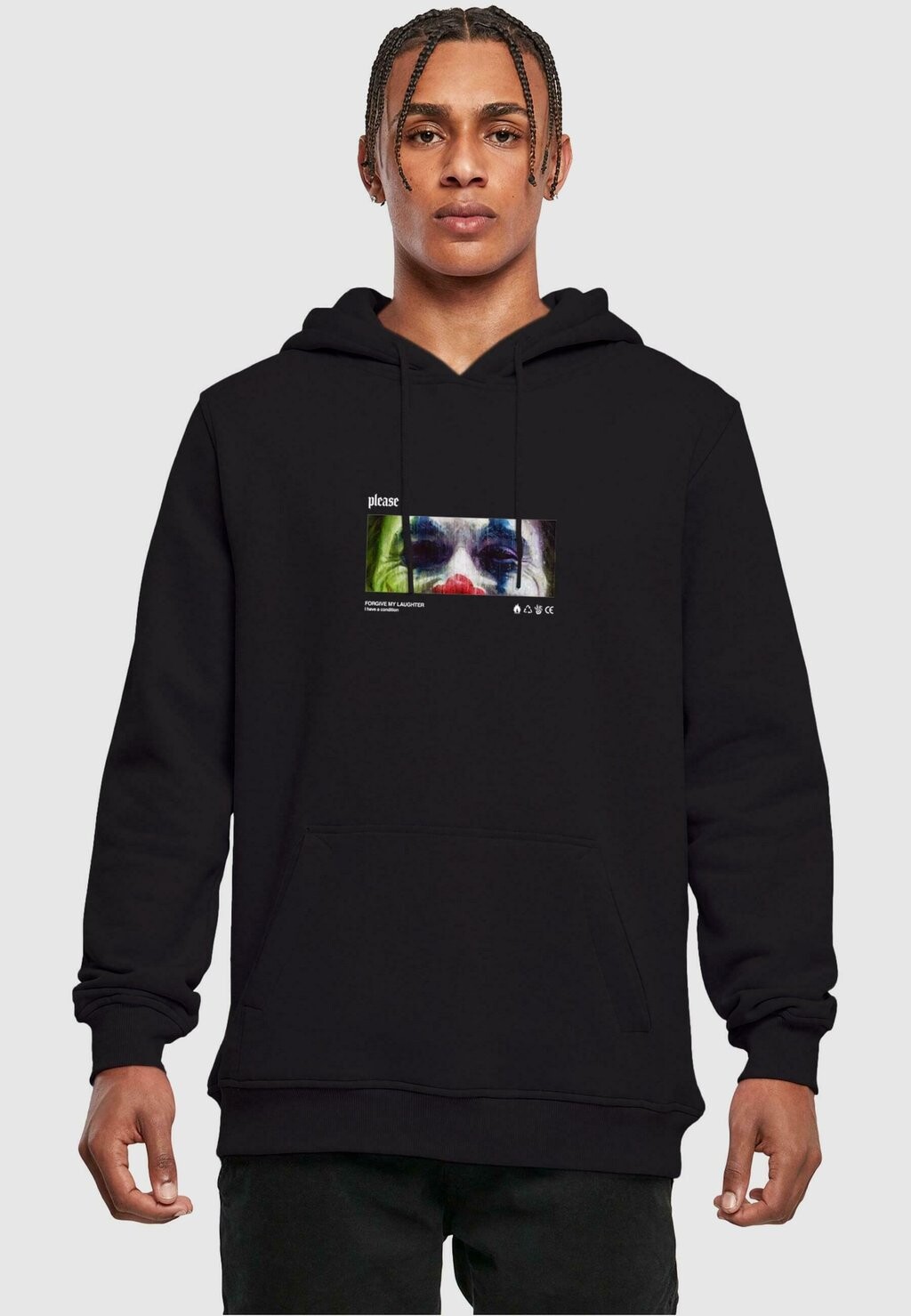

Толстовка ПОЖАЛУЙСТА Mister Tee, черный