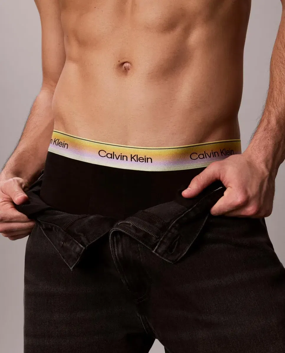 Мужские боксеры хлопковые Calvin Klein, Negro — фото 4