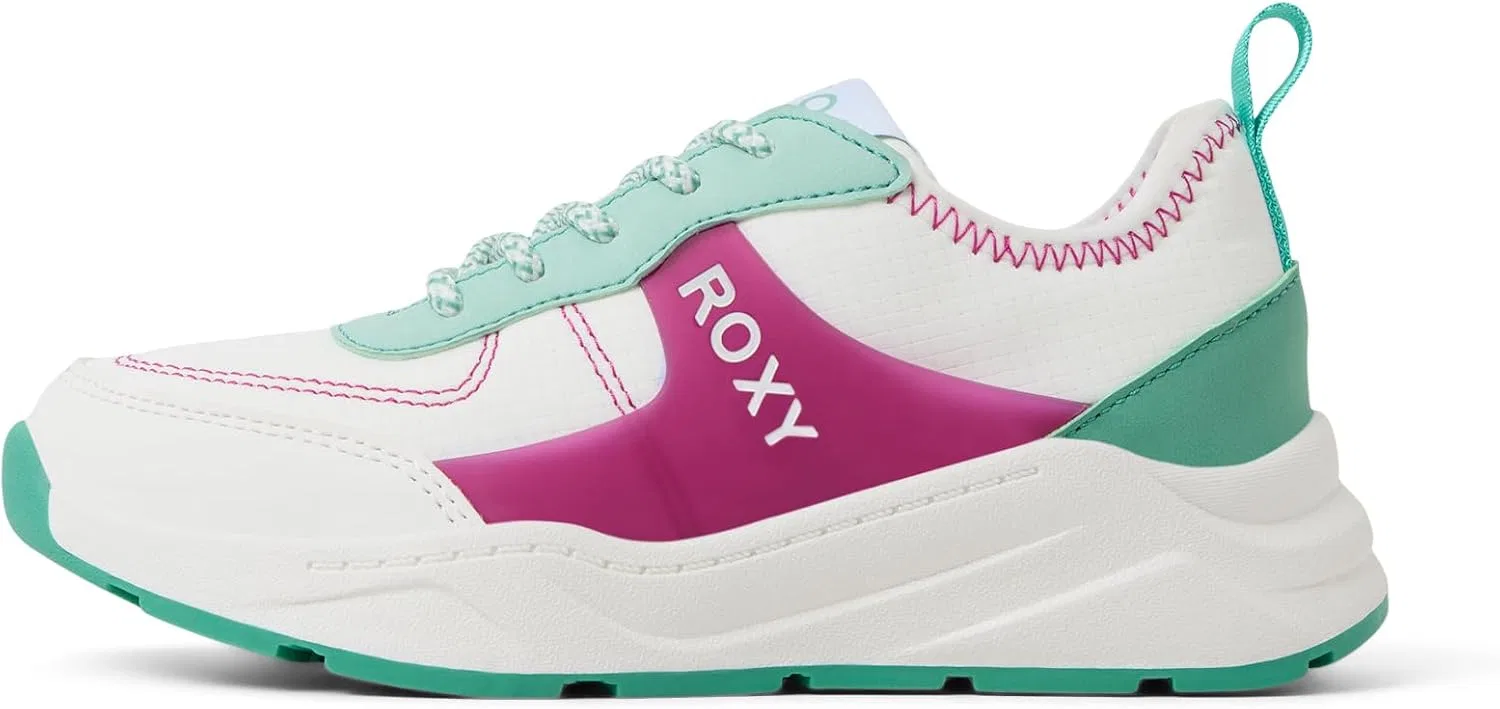 Детские кроссовки для девочек Alba Roxy, White/Light Pink
