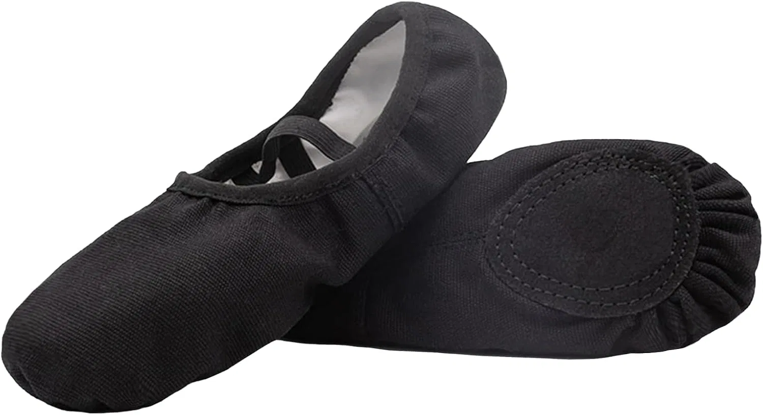 Детские балетки для девочек на шнуровке Prcfurdcge, Black