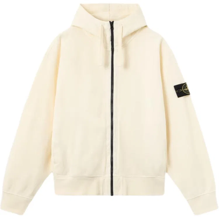 Мужская толстовка с капюшоном Ecru STONE ISLAND