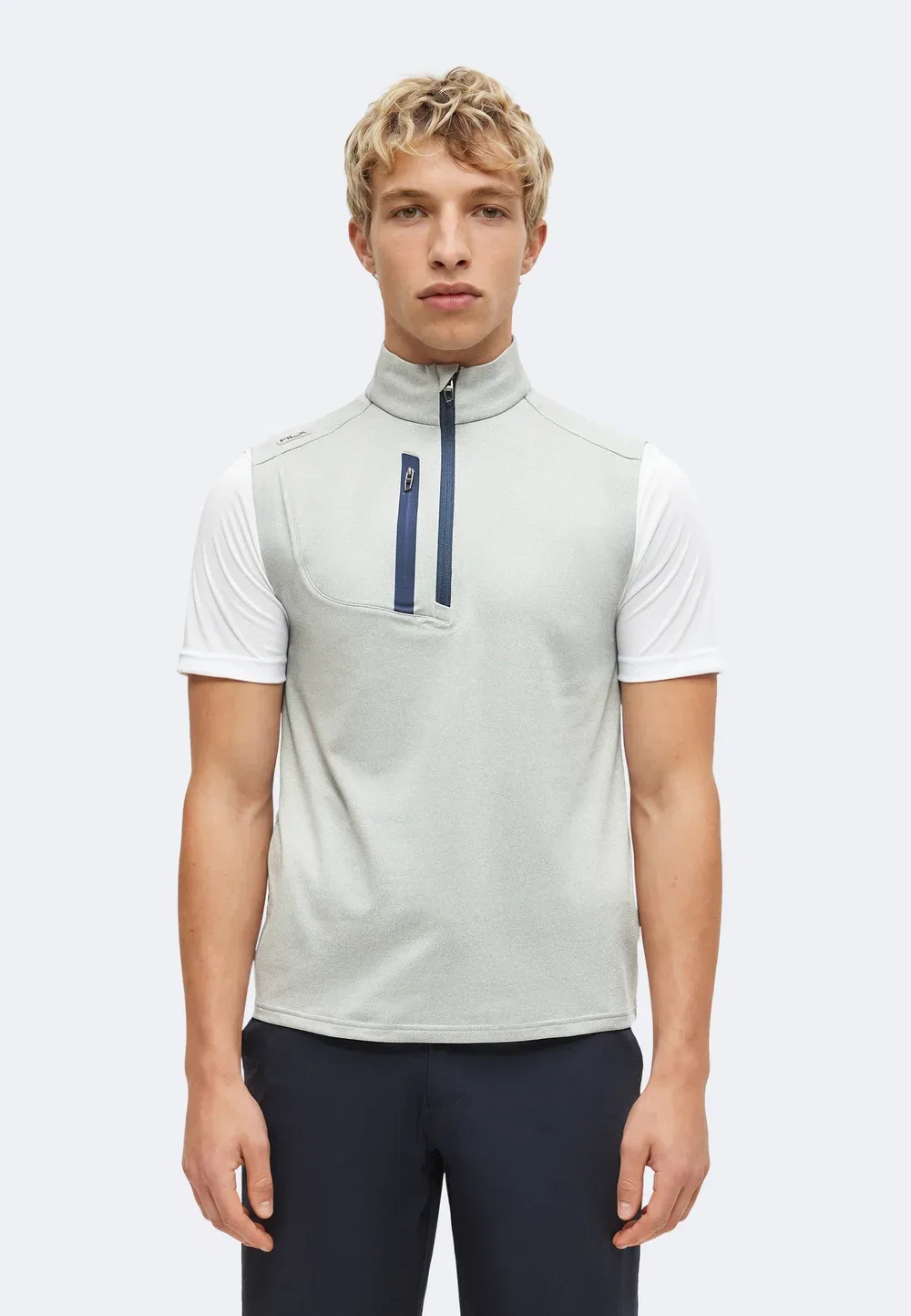 Джемпер с половинной молнией Polo Ralph Lauren, Spring Heather