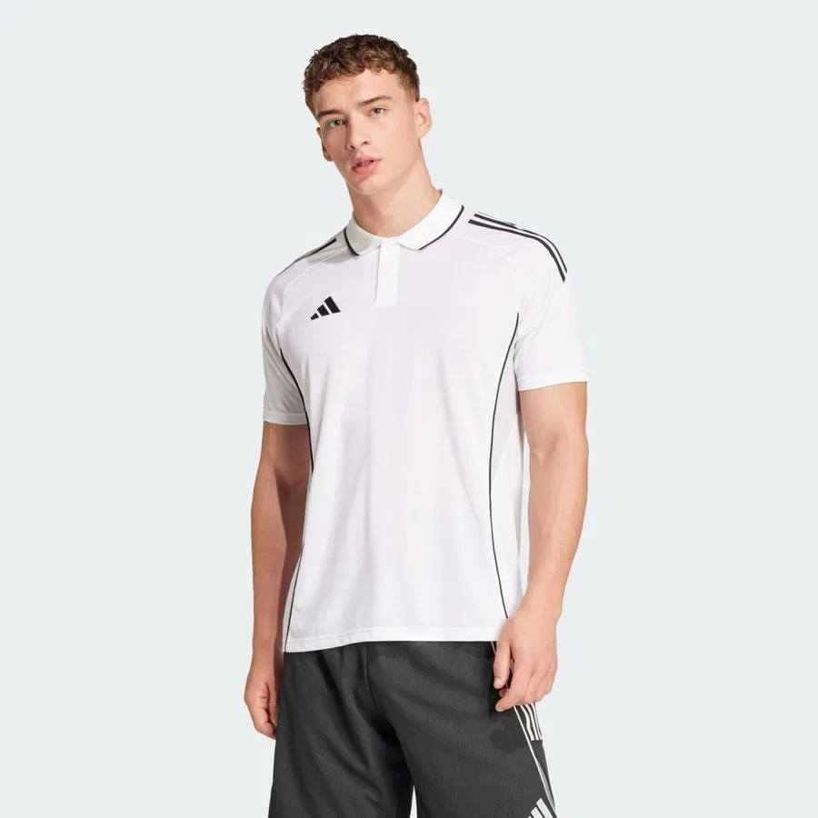 Поло из футера Tiro 25 Competition Performance JY1807 adidas, Белый