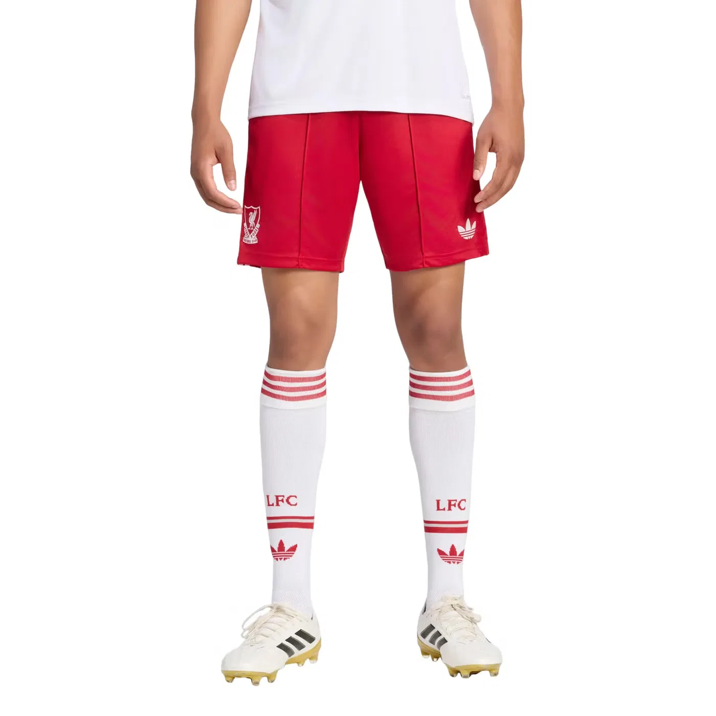 Шорты с логотипом Liverpool FC 26/27 Adidas, красный — фото 3