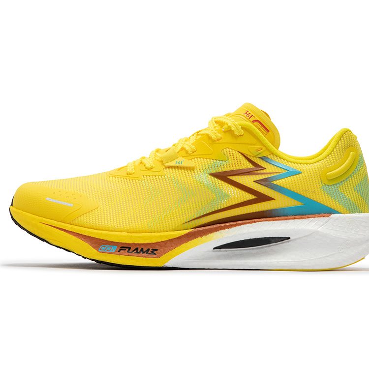 

Speed 3 PRO амортизаторы нескользящие износостойкие дышащие низкие кроссовки для бега unisex 361°, желтый