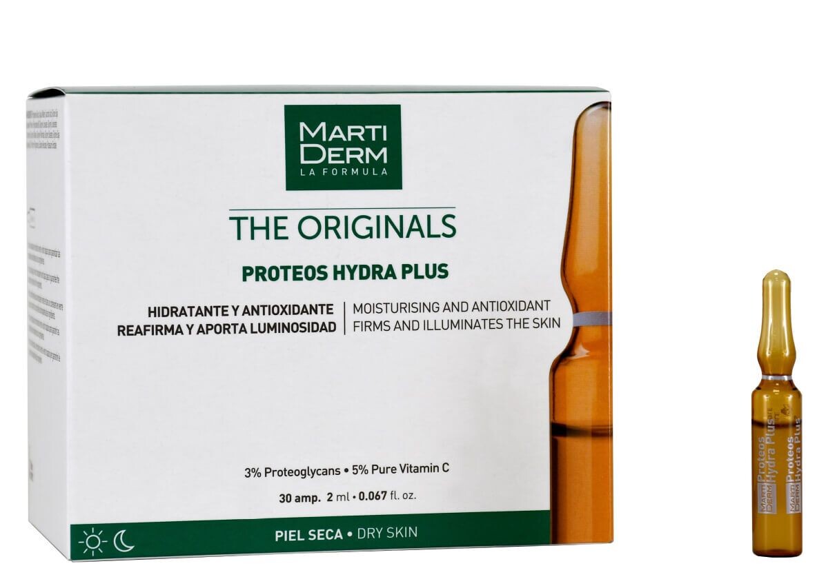 

Уход за лицом в ампулах Martiderm Proteos Hydra Plus, 60 мл