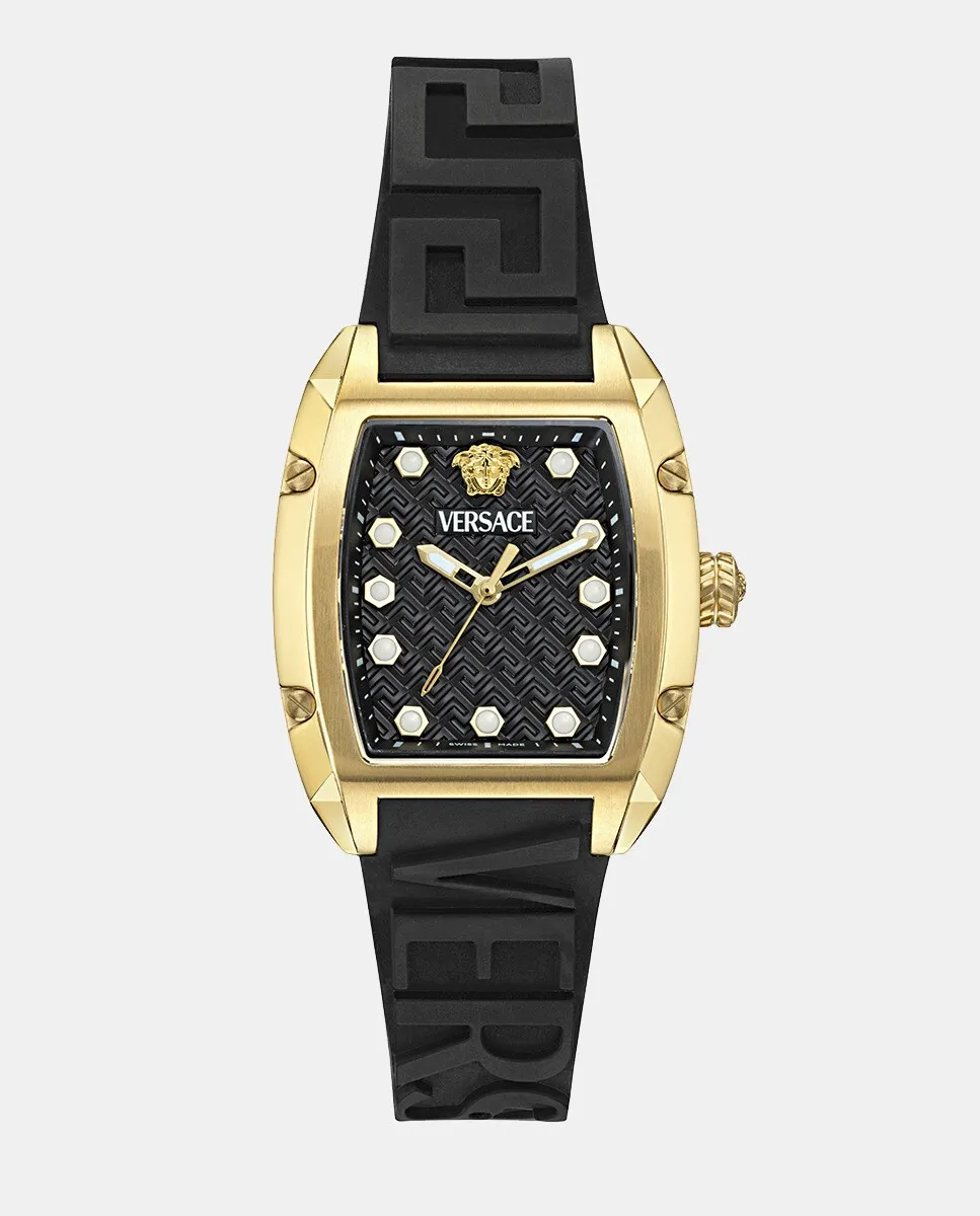

Часы Dominus Lady VE8K00624 черные кожаные женские Versace