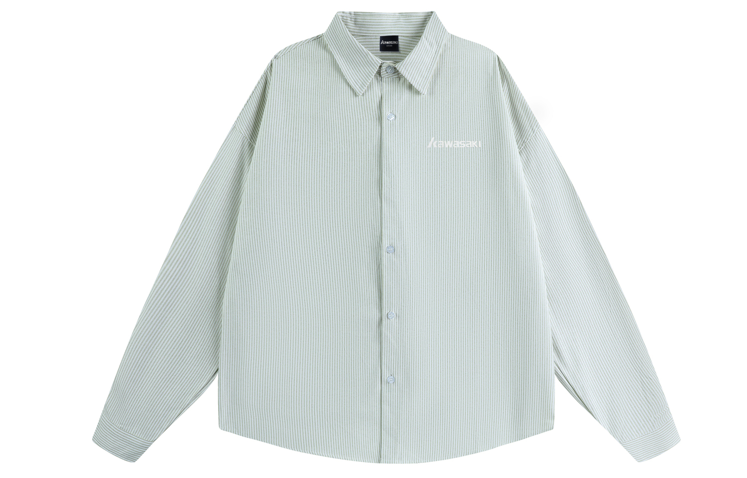 

Рубашка унисекс Kawasaki, светло-зеленый