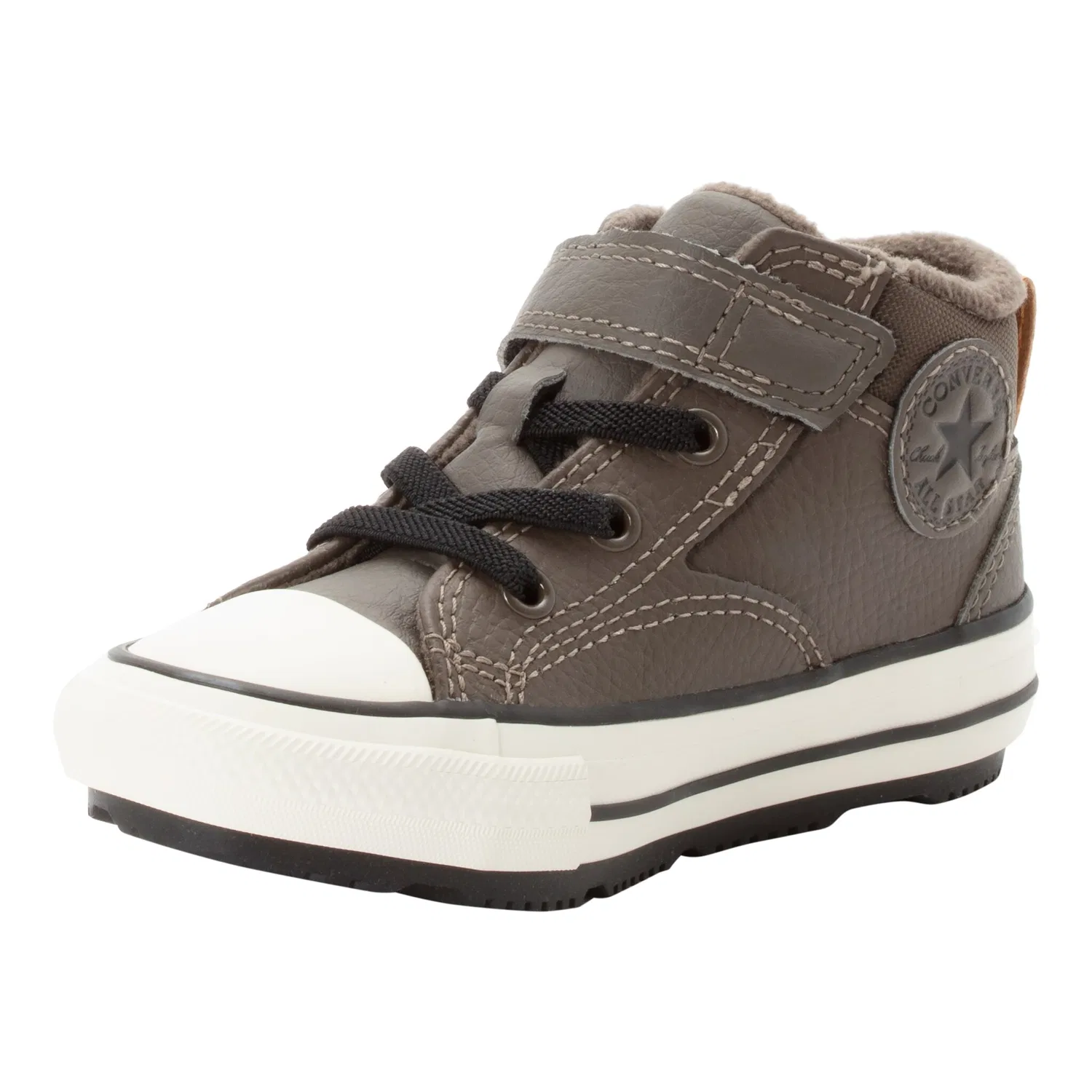 Детские кроссовки водонепроницаемые Chuck Taylor All Star Malden Street Easy-On Boot Converse, Truffle/Harvest Moon/Black