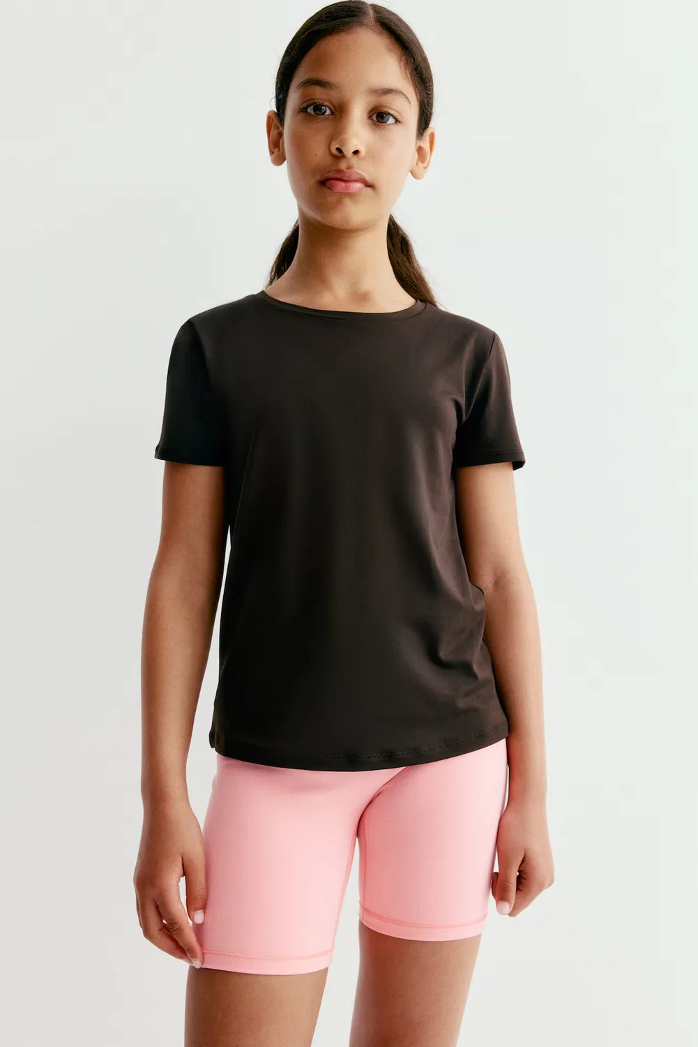 Спортивные велосипедные шорты с мягкой подкладкой H&M, Bubblegum-Rosa