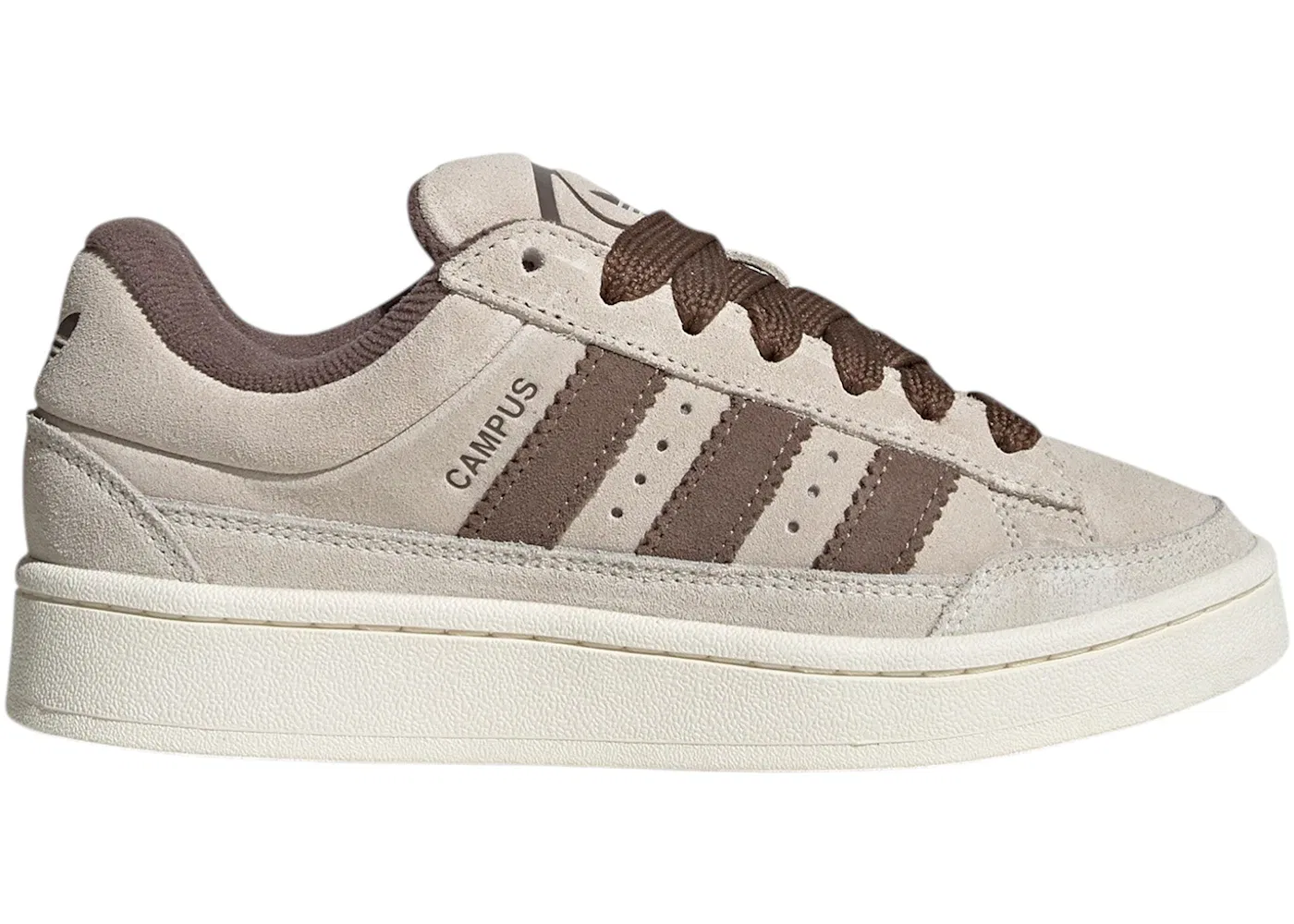 Детские кроссовки Lifestyle с низким профилем Adidas Campus ST, Wonder White/Off White/Earth Strata