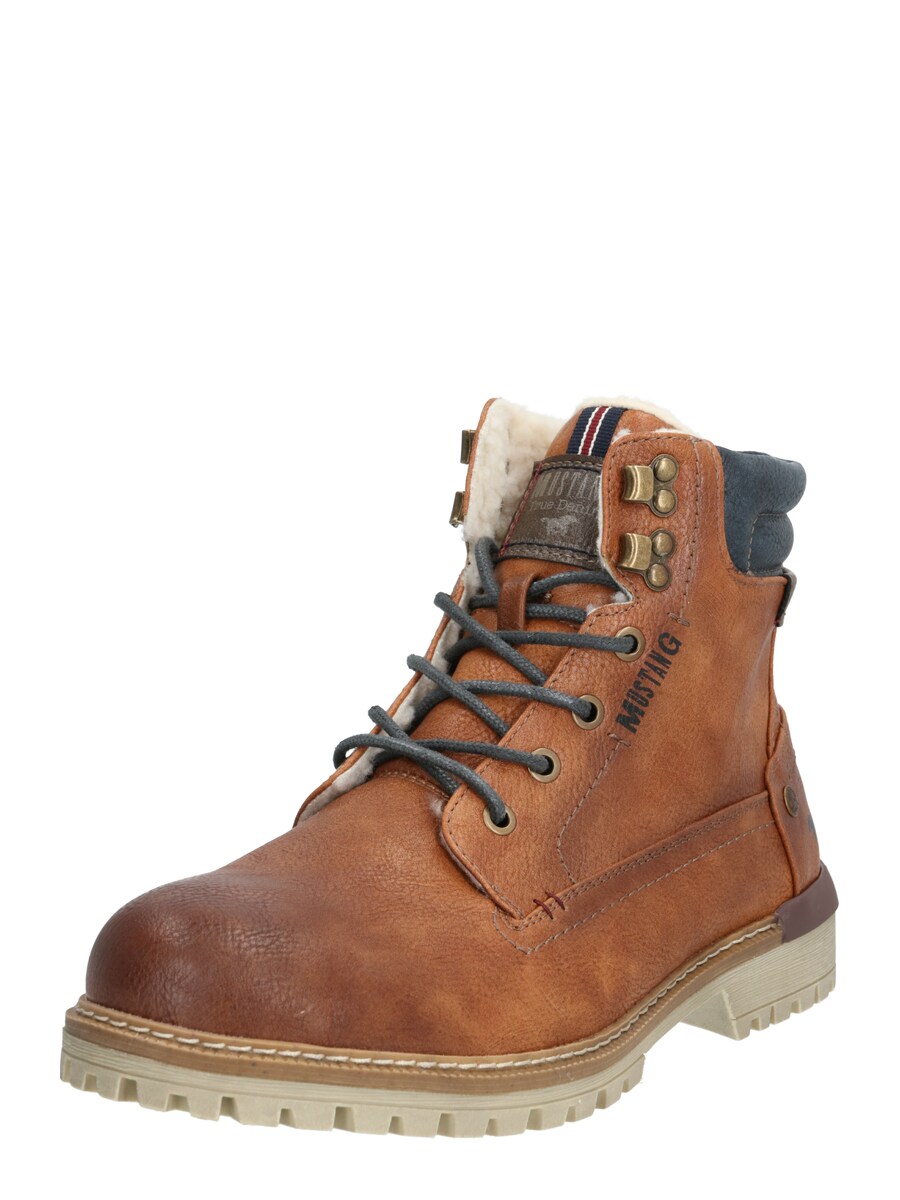 

Ботинки на шнуровке MUSTANG Lace-Up Boots, коричневый