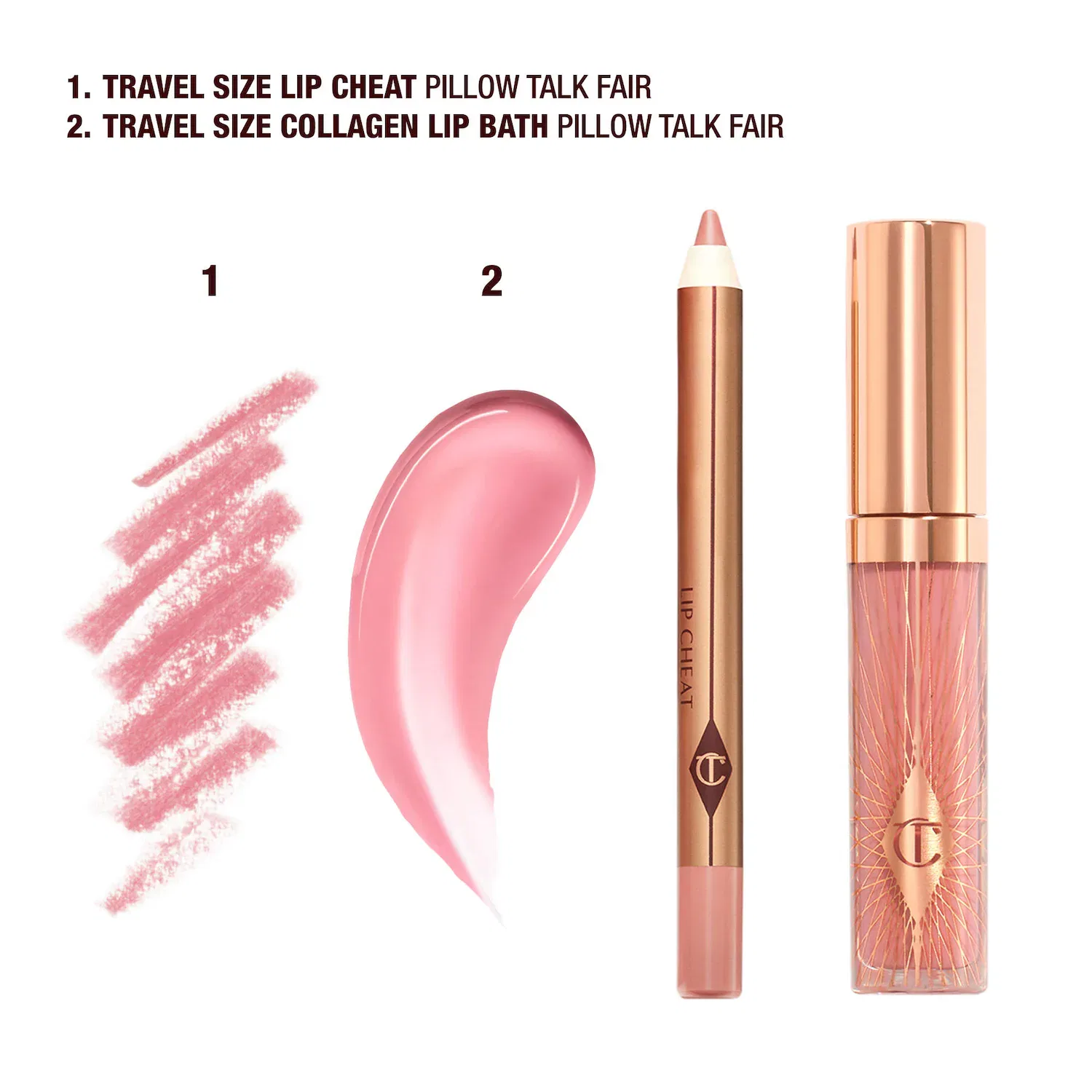 Набор мини-блесков для губ Charlotte Tilbury Fair — фото 3