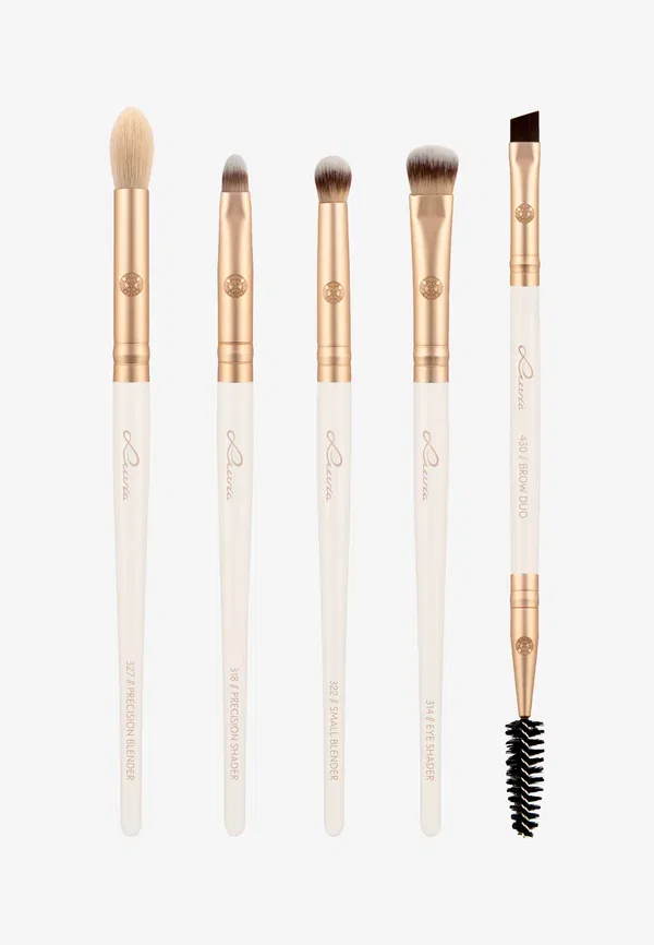 Набор кистей для макияжа, 11 предметов, Synthetic, Luvia Cosmetics, macadamia - champagne — фото 4