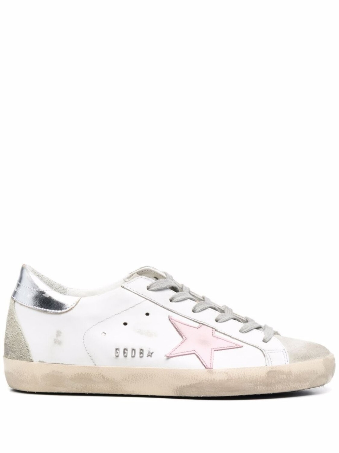 

Golden Goose кеды с нашивками, белый