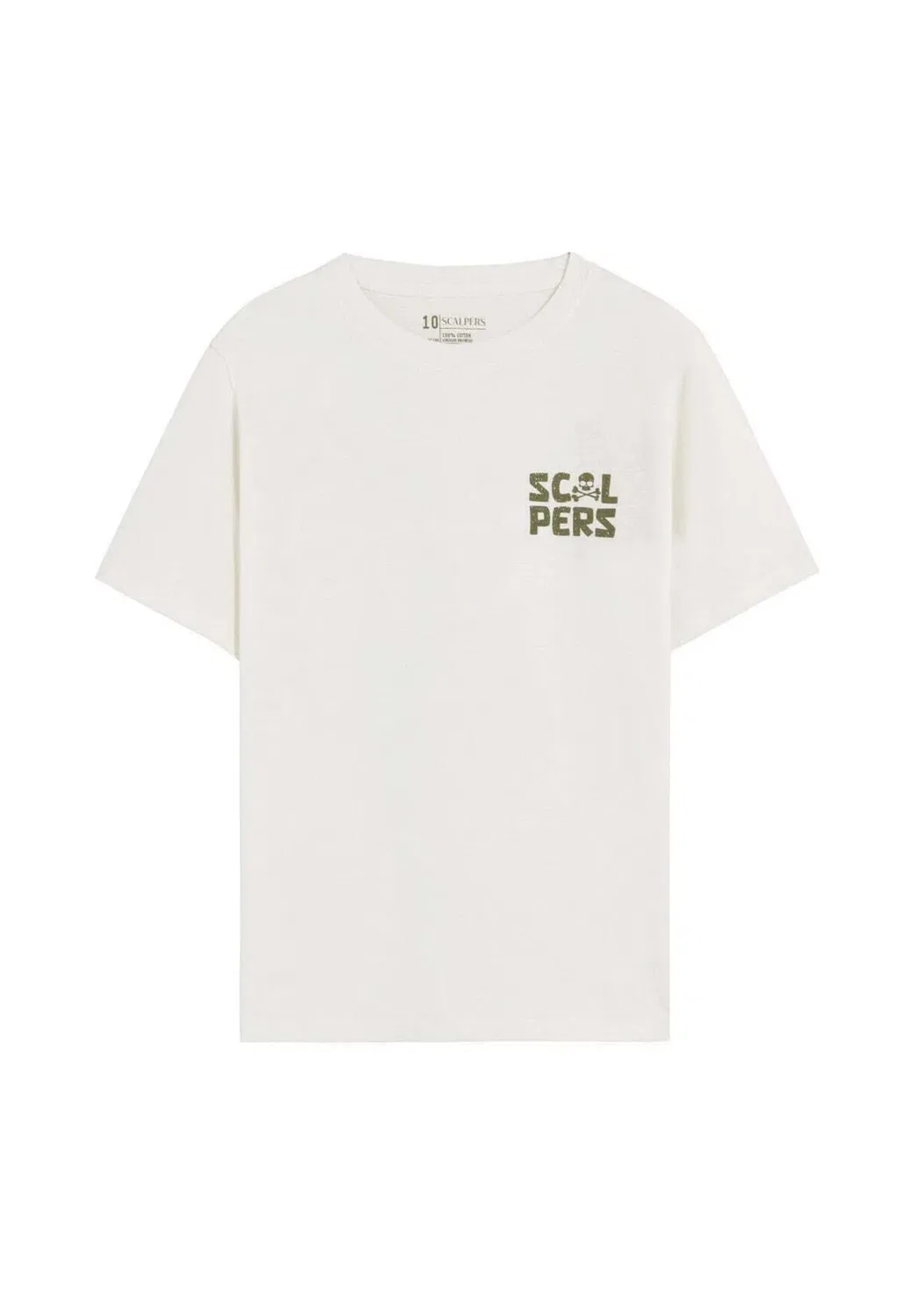 Детская футболка Scjam - футболка с принтом Scalpers, Off White