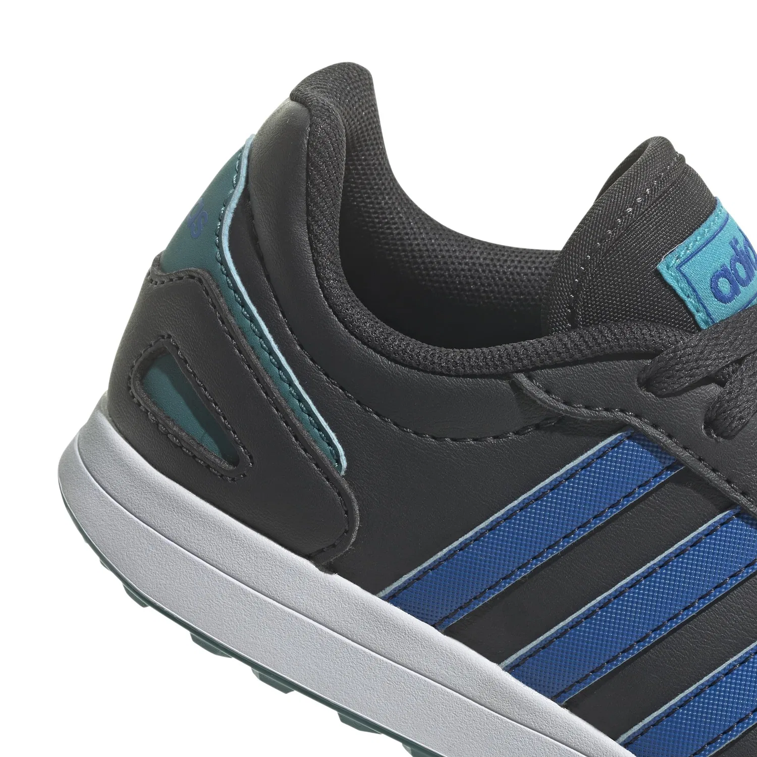 Детские кроссовки для бега с шнуровкой Vs Switch 3 Lifestyle Running Lace Adidas, Carbon Bright Royal Arctic Fusion — фото 3