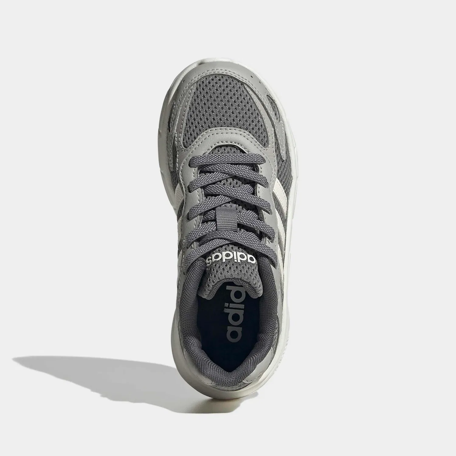 Детские кроссовки с Cloudfoam Adidas Sportswear, Grey Three/Core White/Grey Two — фото 4