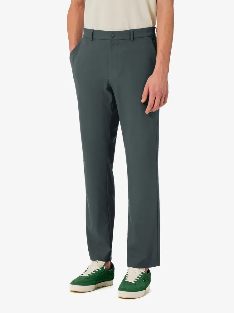 Брюки классические стрейч LACOSTE, Gray — фото 2