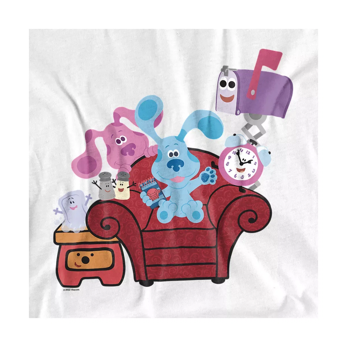 Детское боди с коротким рукавом Blue's Clues & You Friends Forever Blue's Clues & You!, White — фото 2