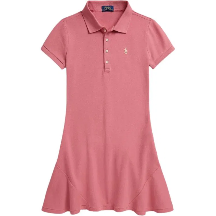 Платье поло с короткой юбкой, Polo Ralph Lauren, Pink