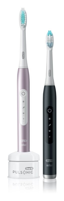 

Звуковая электрическая зубная щетка, 2 корпуса Oral B Pulsonic Slim Luxe 4900