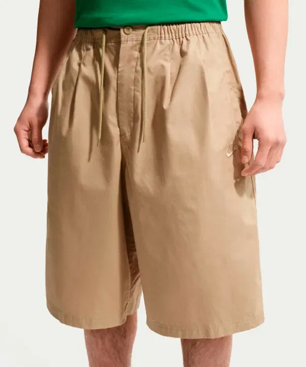 Шорты Club Shorts M Nike, бежевый — фото 2