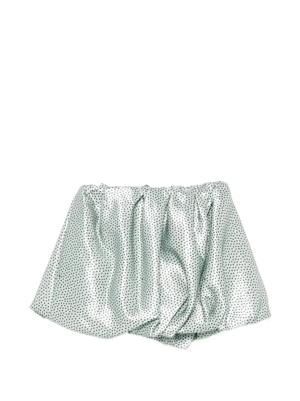 Юбка в горошек Elisabetta Franchi La Mia Bambina, зеленый — фото 2