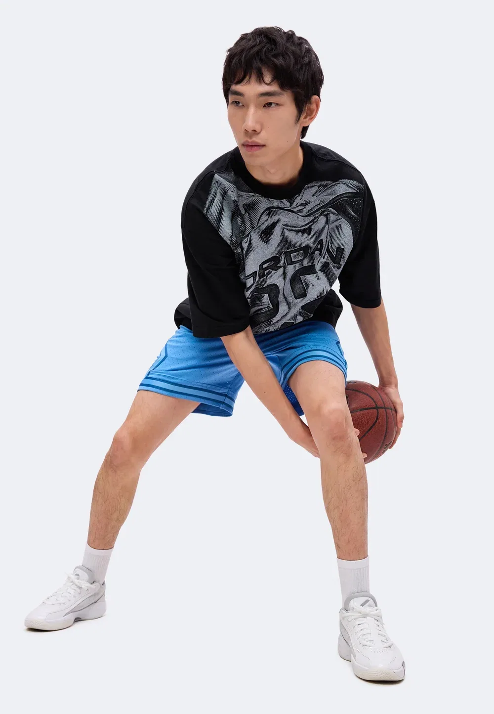 Спортивные шорты Diamond short Jordan, Blue Beyond/True Blue — фото 4