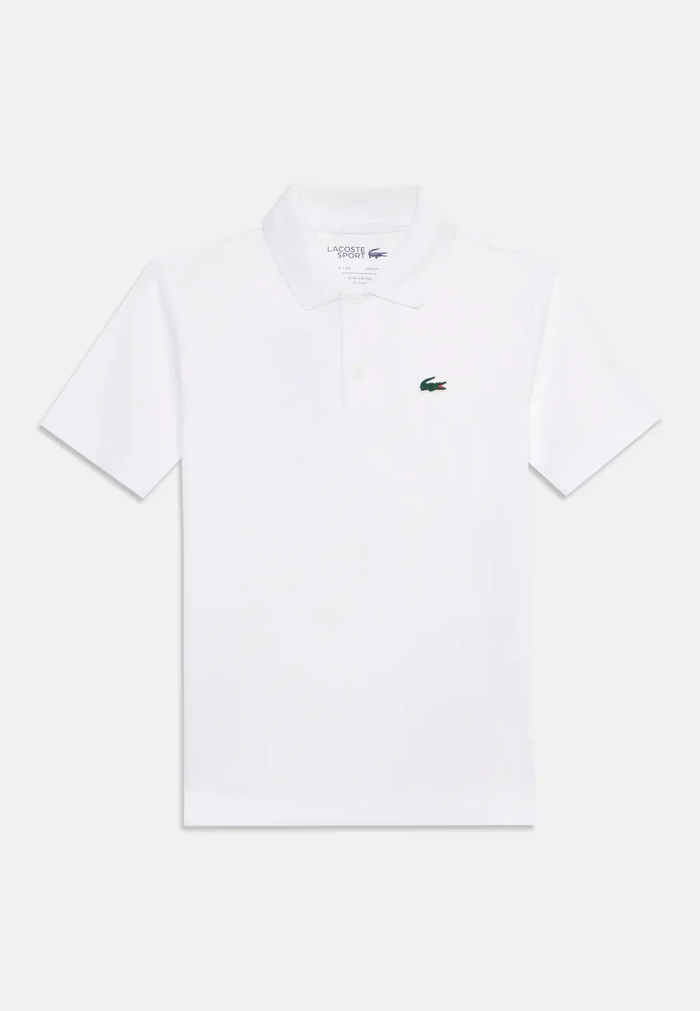 Спортивная рубашка-поло Lacoste, Blanc — фото 3