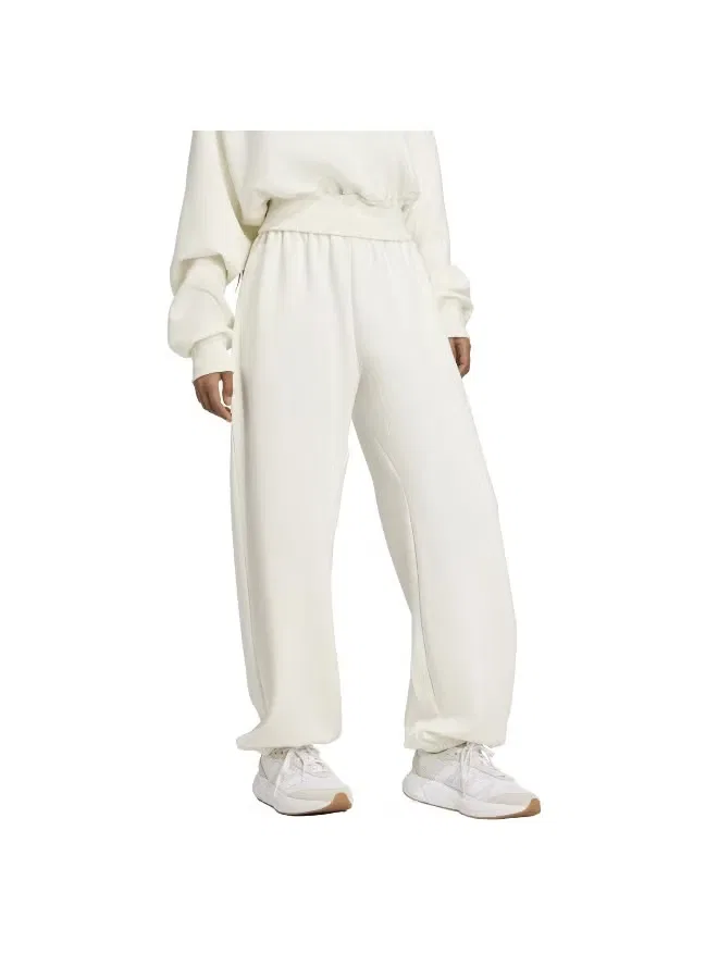 Брюки свободные Soft Lux Adidas, светло-бежевый — фото 4